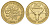 Мадагаскар 20 франков 1970 KM 12 алюминиевая бронза UNC 4622-1254