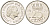 НИДЕРЛАНДЫ 25 ЦЕНТОВ 1971 ЮЛИАНА (1948-1980) KM 183 никель 214-959