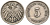 ГЕРМАНИЯ 5 ПФЕННИГОВ 1906 G, KM 11, J. 12 медно-никель 75-925