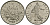 Франция 5 франков 1987 сеятель KM 926a.1, Le Franc 341.3 медно-никель плакированный никелем 4120-1241
