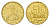 Россия 50 копеек 1997 М Y 603 латунь UNC 4615-411
