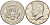 США 1/2 доллара (50 центов) 1965 KM 202a серебро 88-432