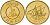 Кувейт 10 филсов 2005 AH 1425, парусник KM 11 никель латунь 4597-1222
