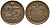 ДАНИЯ 25 ЭРЕ 2005 LG; JP; A, МАРГРЕТЕ II (1972-) KM 868.1 бронза 112-769