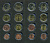 Финляндия евронабор из 8 монет 2000-2003 в капсулах UNC 5-4-1-21