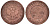 Россия 1 копейка 1901 СПБ, Николай II (1896-1917) Биткин 306, KM 9.2 медь 51-2053