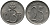Бельгия 25 сантимов 1975 Belgique, Бодуэн I (1951-1993) KM 153.1 медно-никель 99-426