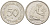 ФРГ 50 ПФЕННИГОВ 1982 J KM 109.2 медно-никель 4392-941