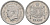 Монако 1 франк 1943 Луи II (1922-1949) KM 120 алюминий    4177-327