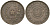 Парагвай 2 сентесимо 1870 SHAW KM 3 медь 221-931