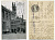 ГЕРМАНИЯ ОТКРЫТКА 1915 I-АЯ МИРОВАЯ ВОЙНА, БАЗИЛИКА СВЯТОЙ КРОВИ В БРЮГЕ, ПИСЬМО бумага 2193-21