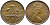 Великобритания 2 пенса 1979 Елизавета II (1952-2022) KM 916, Spink 4235 (C1) бронза 4393-311
