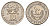 Мавритания 10 угий 1993 KM 4 медно-никель UNC 4671-117
