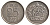 Швеция 25 эре 1952 TS, Густав VI Адольф (1950-1973) KM 824 серебро 4179-868