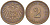 ГЕРМАНИЯ 2 ПФЕННИГА 1911 E KM 16, J. 11, Weege 4 медь 206-566
