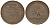 Бельгия 2 сантима 1876 Belges, Леопольд II (1865-1909) KM 35 медь 4618-1111