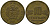 Перу 10 сентимо 2001 LIMA KM 305.4, Schon 104 латунь 4543-756