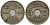 Египет 5 миллимов 1917 KM 315 медно-никель 4135-352