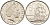 Новая Зеландия 50 центов 2006 Елизавета II (1952-2022), парусник Индевор KM 119а никелированная сталь 4579-1046