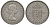 Великобритания 1 шиллинг 1958 Елизавета II (1952-2022), Шотландский герб KM 905, Spink 4148 медно-никель 4128-745