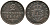 ПРУССИЯ 2 ПФЕННИГА 1864 А, ВИЛЬГЕЛЬМ I (1861-1888) KM 481 медь 100-634