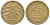 Германия 10 рентенпфеннигов 1924 E KM 33, J. 309 алюминиевая бронза 4604-644