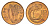 Ирландия 1 пенни 1986 мифологическая птица лира KM 20 бронза UNC 4696-419