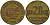 Перу 20 сентимо 1992 LIMA KM 306.1, Schon 105 латунь 4543-952