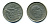 ИСПАНИЯ 50 ПЕСЕТ 1958 1957 ГОД ФРАНЦИСКО ФРАНКО KM 788 медно-никель 41-1013