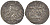 Польша 1 денарий 1389-1395 Владислав III (1434-1444), вес 0,34 гр. серебро 1517-513