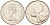 Канада 25 центов 1986 Елизавета II (1952-2022), олень KM 74 никель 4592-952