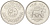 Ирак 50 филсов 1982 АН 1402, Восстановление Вавилона - Бык KM 162 медно-никель UNC 4175-841
