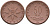 Гота 50 пфеннигов 1921 Men05 9371.5 фарфор UNC 1085-5-44
