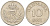 ДАНИЯ 10 ЭРЕ 1956 C; S, ФРЕДЕРИК IX (1947-1972) КМ 841.2 медно-никель 3996-1051