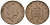 Великобритания 1 пенни 1988 Елизавета II (1952-2022) KM 935, Spink 4381 (B3) бронза 4609-524