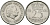 Нидерланды 25 центов 1966 Юлиана (1949-1980) KM 183 никель 96-164