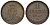 Ганновер 1 пфенниг 1862 B, Георг V KM 233, AKS 156, J. 90 медь 4594-548
