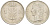 БЕЛЬГИЯ 1 ФРАНК 1958 BELGIQUE KM 142.1 медно-никель 4539-844