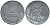 ДАНИЯ 1 ЭРЕ 1955 ФРИДЕРИК IX KM 839.1 цинк 46-1251
