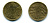 ГЕРМАНИЯ 50 РЕНТЕНПФЕННИГОВ 1923 G KM 34, J. 310 алюминиевая бронза 54-1215