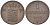 Саксония 1 пфенниг 1855 F, Johann (1854-1873) KM 1184 медь 4585-733