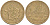 Франция 10 франков 1980 тип Матье KM 940, Le Franc 365.15-16 никель латунь 111-1021