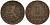 Нидерланды 1 цент 1881 Виллем III (1849-1890) KM 107 бронза 4154-861