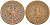 Германия 1 пфенниг 1876 F KM 1, J. 1, Weege 1 медь 206-1038