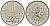Чехия 1 крона 1996 KM 7 сталь плакированная никелем 4167-123