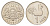 Латвия 1 лат 2005 Петух церкви Святого Петра KM 65 медно-никель UNC 4679-325