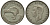 Новая Зеландия 1 флорин 1946 Георг VI (1936-1952), птичка киви KM 10.1 серебро 272-1632