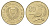 Кипр 20 центов 1983 птичка KM 57.1 никель латунь UNC 4652-346