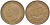 Великобритания 1/2 пенни 1944 Георг VI (1936-1952) KM 844, Spink 4115 бронза 59-1334