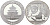 Китай 10 юаней 2015 сидящая панда KM NEW серебро BUNC 1080-4-44